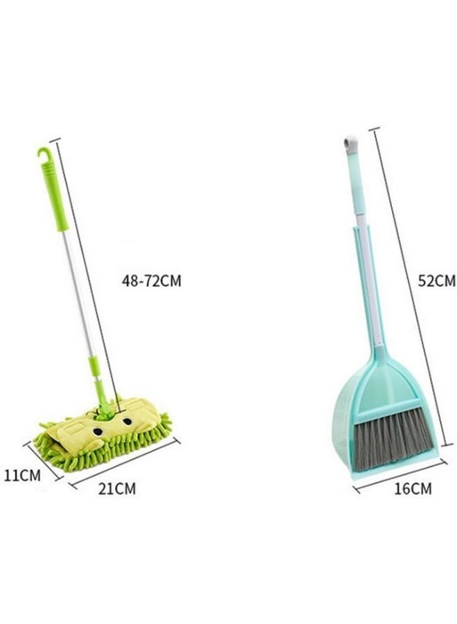 Xifando Xifan Mini Housekeeping Cleaning Tools for Children, 3pcs Include Mop, Broom, Dustpan - Image 3